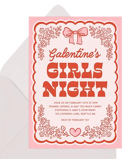 Darling Doodles Invitation