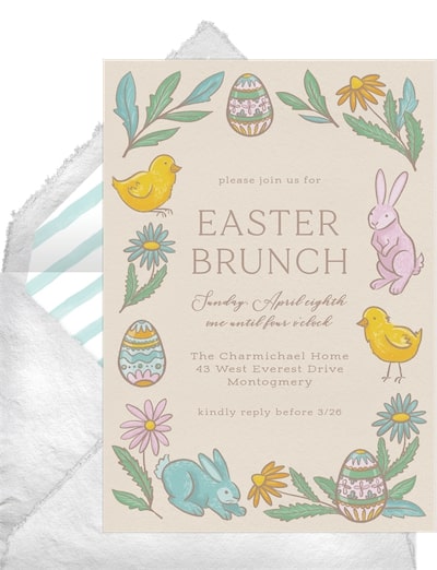 Easter Classics Invitation