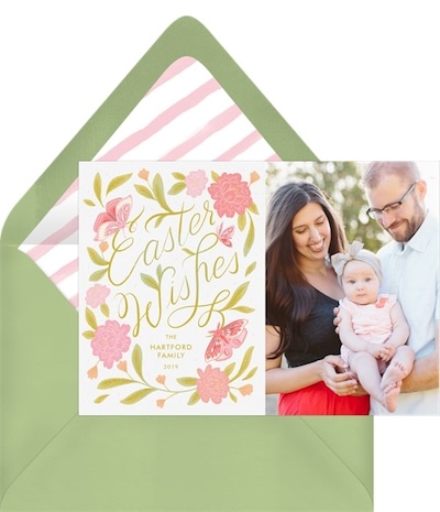 Easter cards: Easter Wishes Card