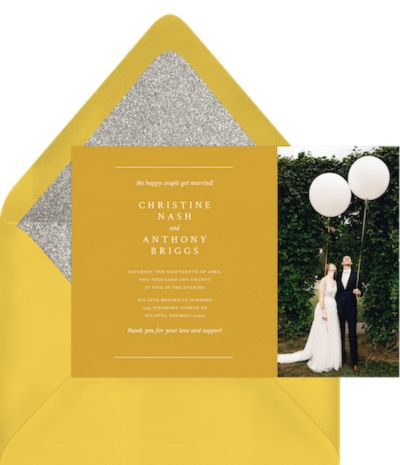 Fancy Free Photo Announcement