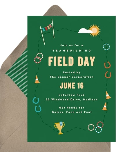 Field Day Invitation