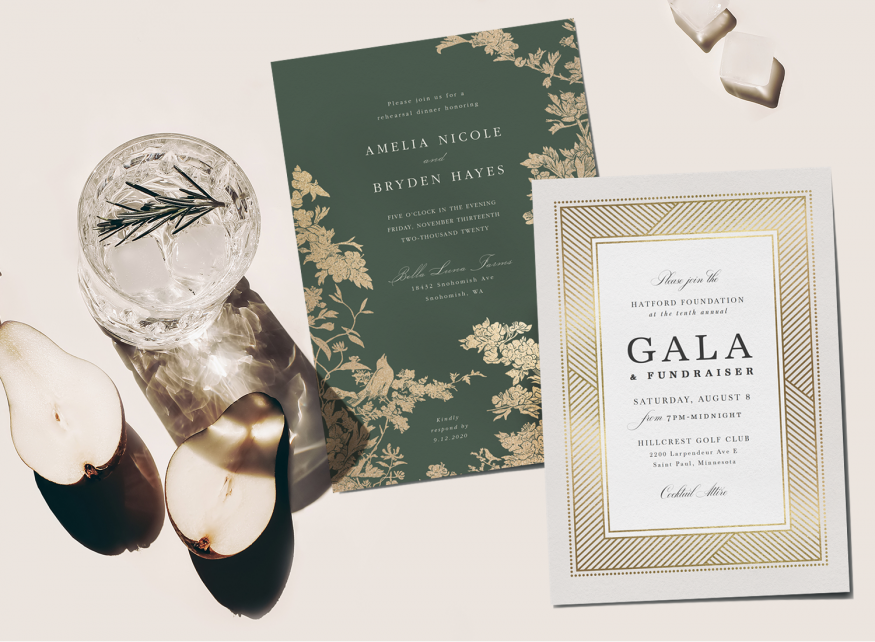 What does formal mean shop on a wedding invitation