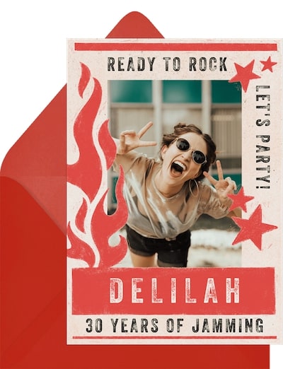 Gig Poster Invitation