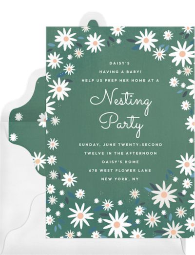 Happy Daisies Invitation