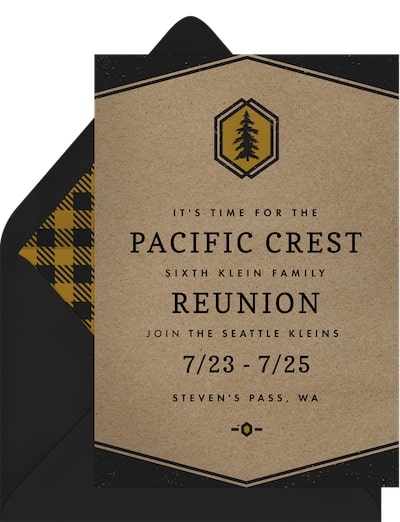 Hip Rustic Invitation