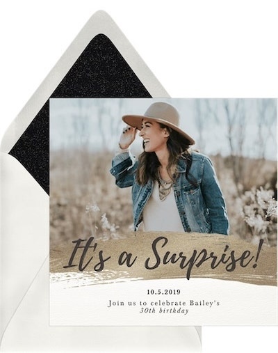 It's a Surprise! Invitation