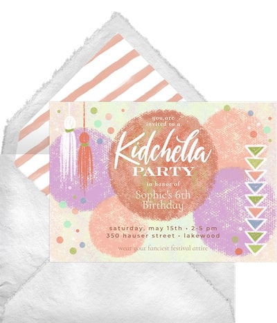 Kidchella Invitation