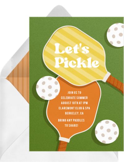 Let's Pickle Invitation