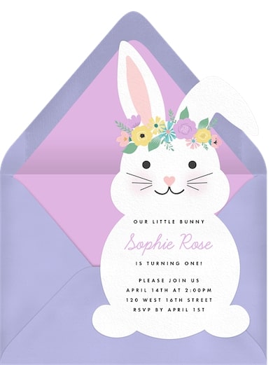 Little Bunny Invitation