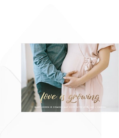 Love is Growing Announcement