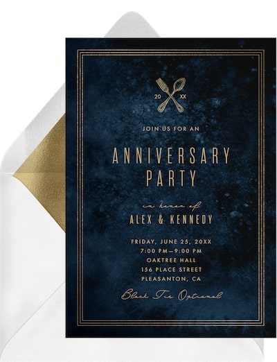 Luxe Texture Invitation