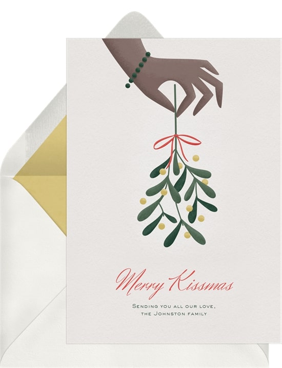 Merry Kissmas Card