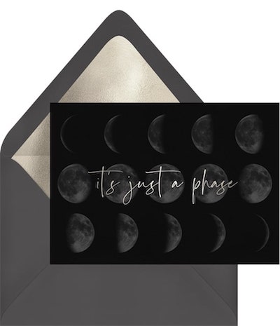 Moon Phases Card