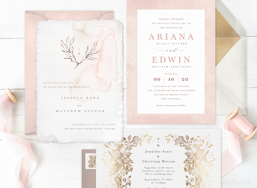 Cheap And Chic 8 Affordable Wedding Invitations You Ll Love