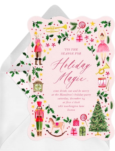 Nutcracker Suite Invitation