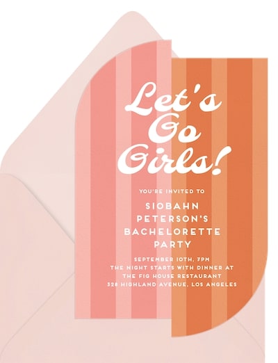 Offset Arch Invitation