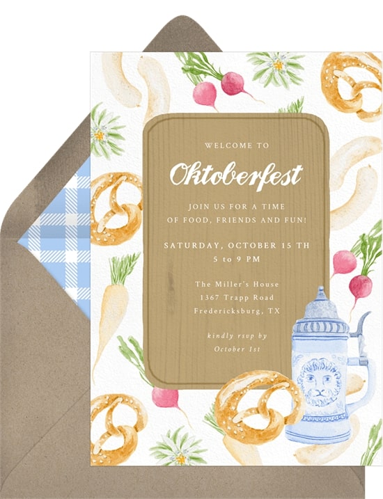 Oktoberfest Classics Invitation