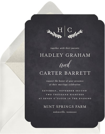 Rustic Charm Invitation