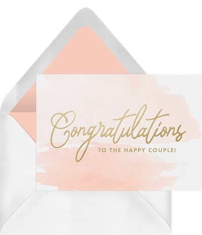 Scripted Congratulations Card