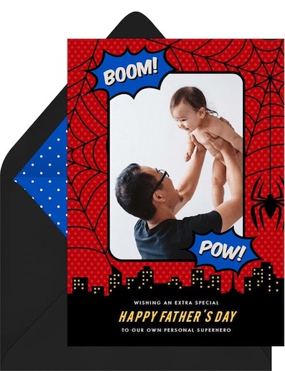 Spider Hero Card