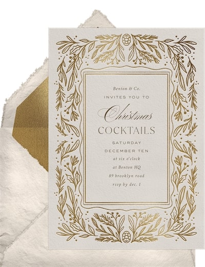 Spruce Frame Invitation