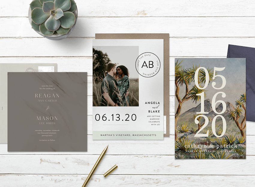 Save The Date Wording How To Announce Your Big Day Stationers