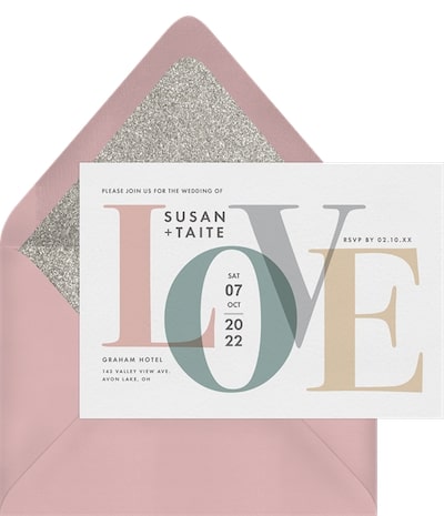 Stated Love Invitation