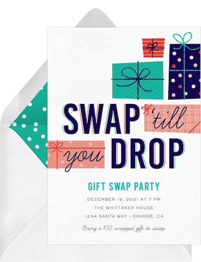 Swap Drop Invitation