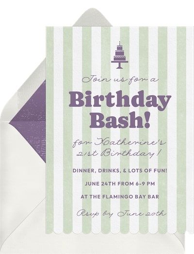 Sweet Scallops Invitation