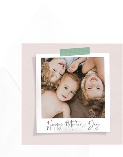 Mother in law Mothers Day messages: Sweet Snapshot Card
