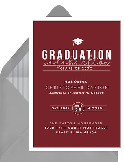 To The Future Invitation
