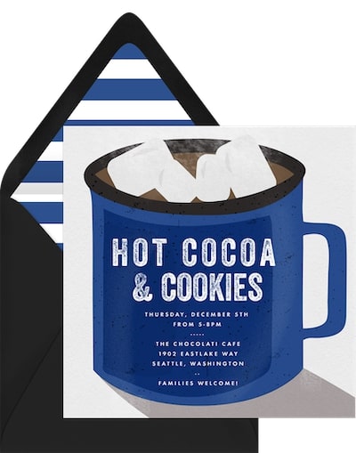 Vintage Mug Invitation