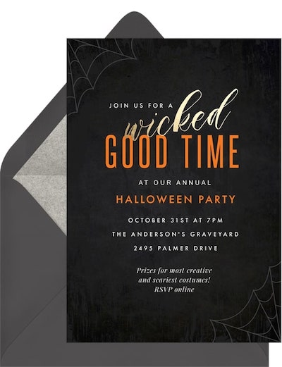 Halloween Party Invite Wording Tips For A Frightfully Fun Event