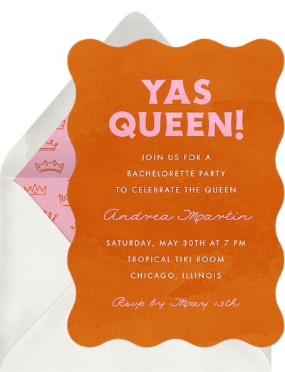 Yas Queen! Invitation