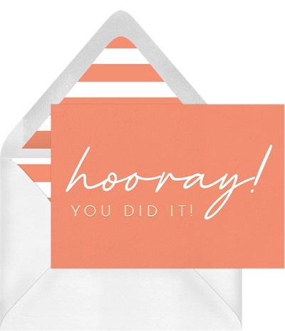 You Did It! Card