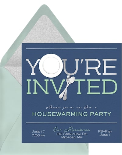 Housewarming invitation: You're Invited Invitation