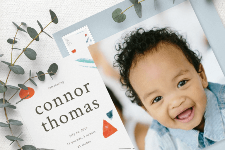 Here’s When to Send Your Birth Announcements STATIONERS