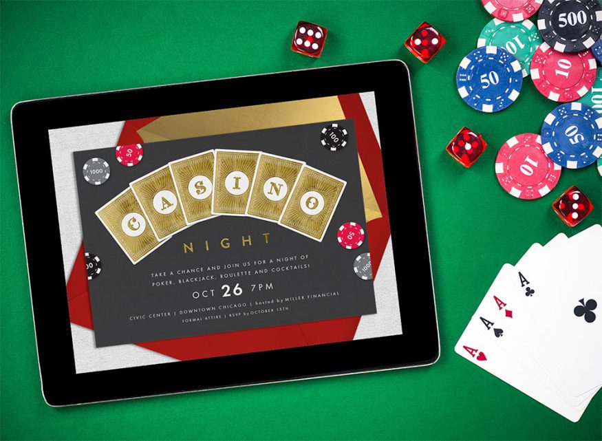 All In: How to Throw the Ultimate Casino Theme Party - STATIONERS