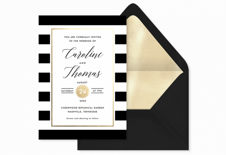 20 Simple Invitation Styles that Stand Out - STATIONERS