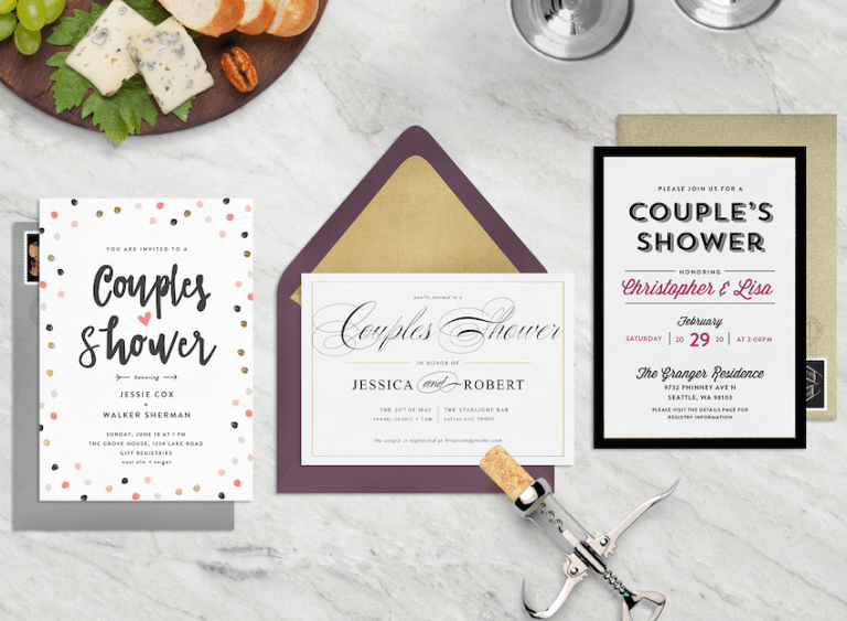 17 Couples Shower Invitations That Will Wow Your Guests Stationers 