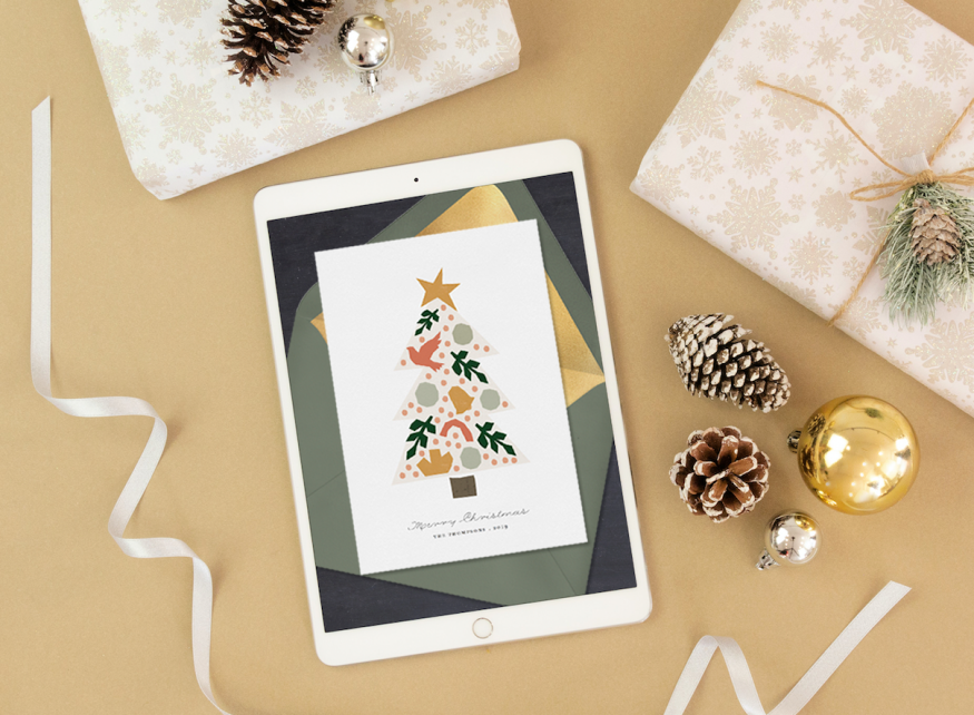 Online Christmas Cards: 4 Reasons to Send Them, Plus 6 Gorgeous Designs