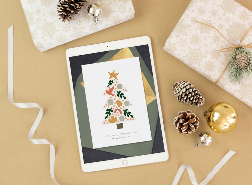 The Best Online Holiday Cards and Invitations to Send This Festive Season