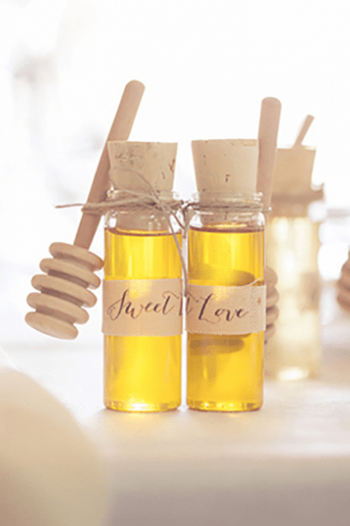diy local honey wedding favor STATIONERS