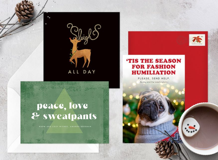 Funny holiday cards