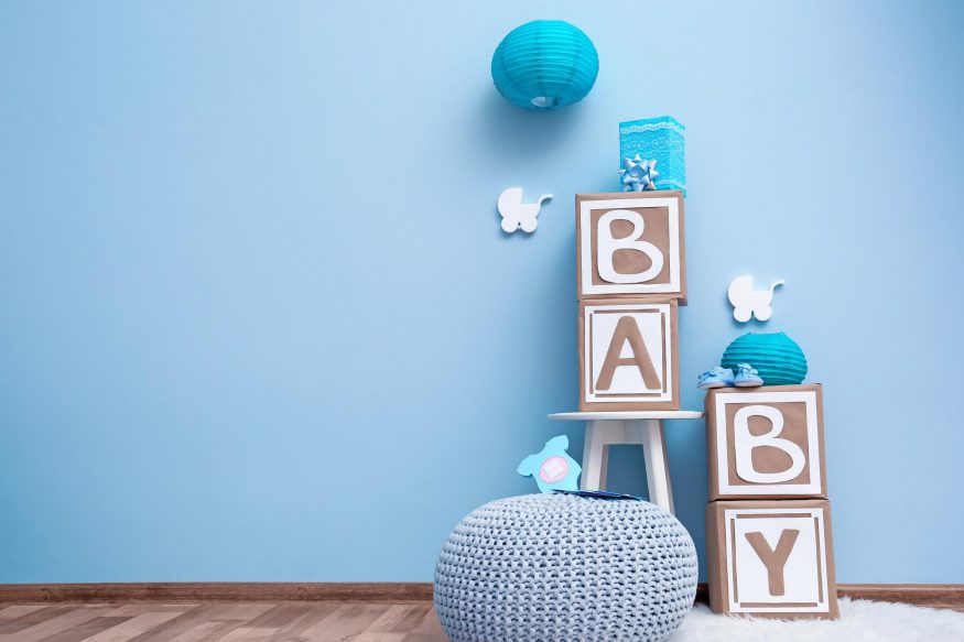 virtual baby shower ideas: Decoration for baby shower