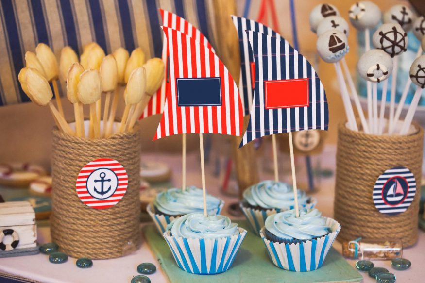 15 Nautical Theme Baby Shower Decor and Party Ideas - STATIONERS