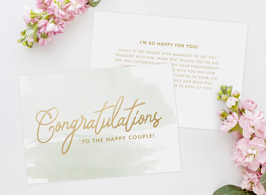 Wording Ideas for the Best Wedding Congratulations Message
