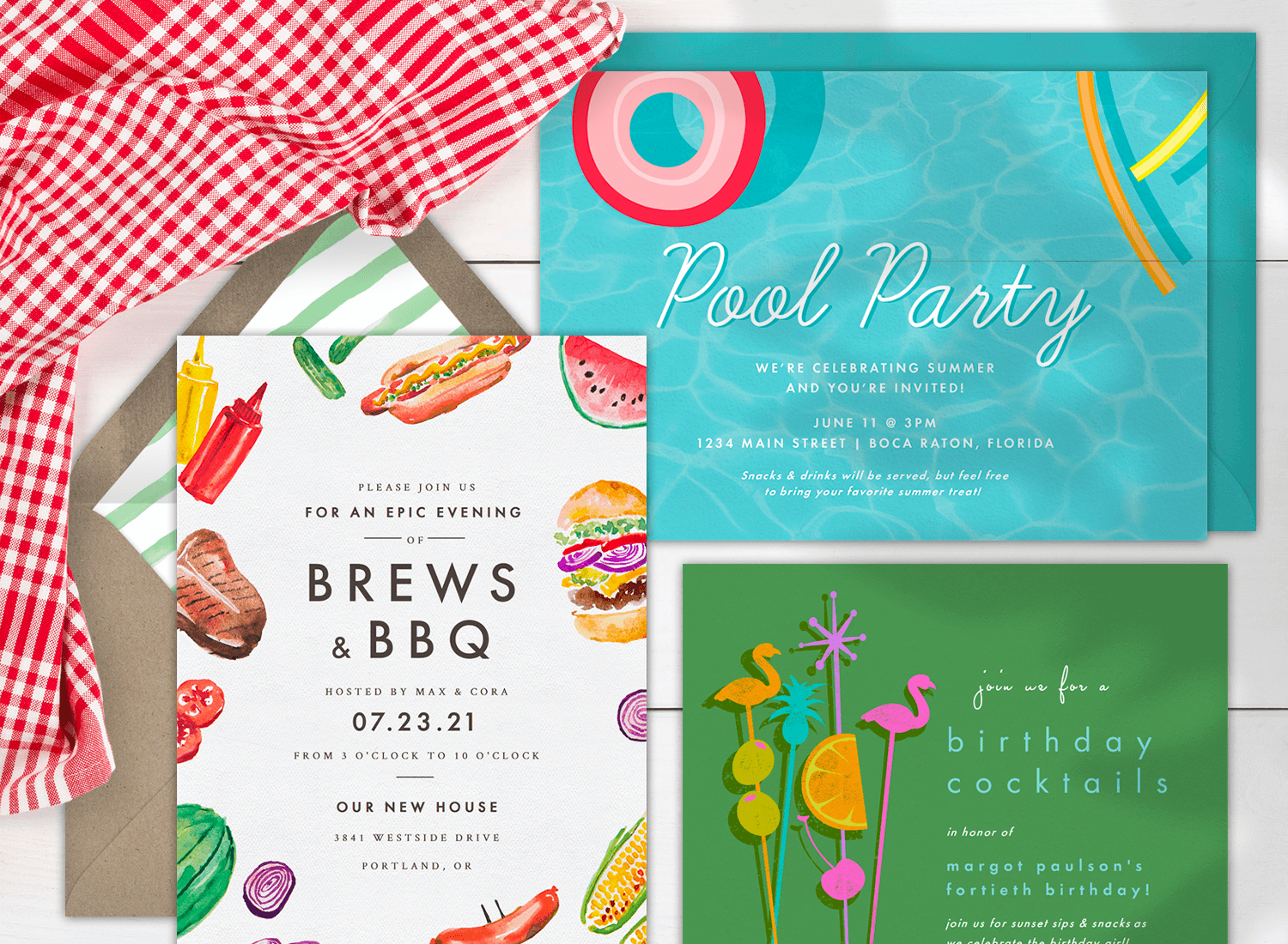 Fun Family Reunion or Party Save the Date Announcement Postcard