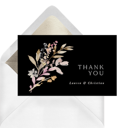 thank you card messages during a difficult time