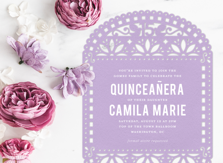 From Formal to Casual: Quince Invitations Wording Ideas - STATIONERS